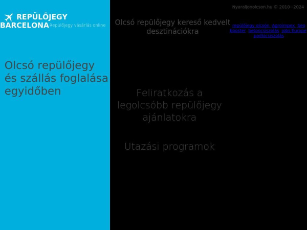 repjegyvadasz.nyaraljonolcson.hu